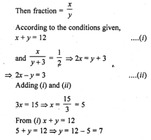 RD Sharma Class 10 Solutions Chapter 3 Pair of Linear Equations in Two ...