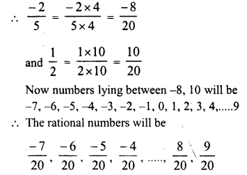 RD Sharma Class 8 Solutions Chapter 1 Rational Numbers Ex 1.8