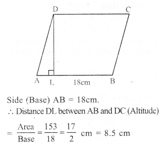 what is the area of a rectangle with base 160cm and height 12cm