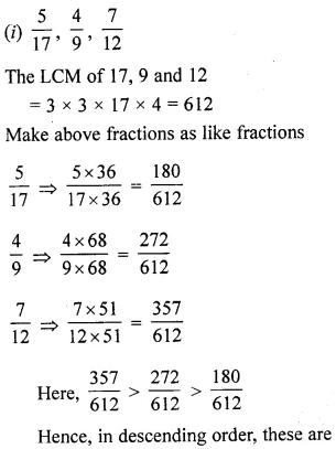 ML Aggarwal Class 6 Solutions for ICSE Maths Chapter 6 Fractions Ex 6.4