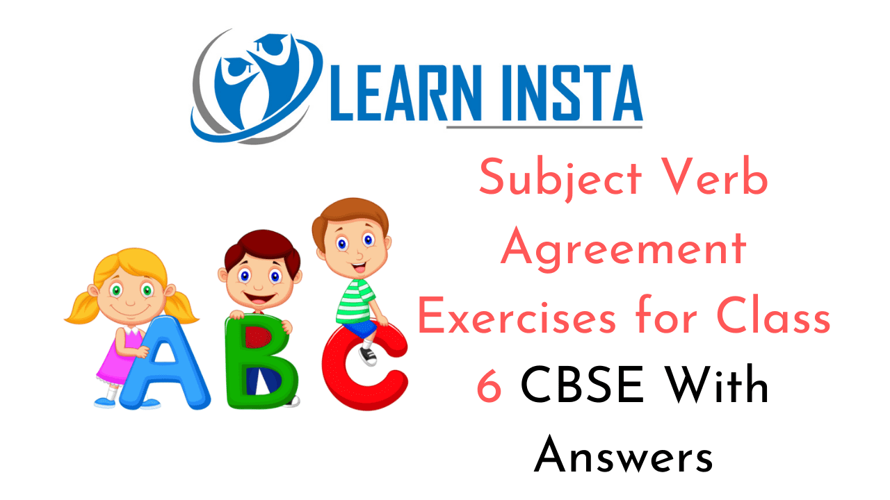 Subject Verb Agreement Worksheet 3 Answers Worksheets For Kindergarten