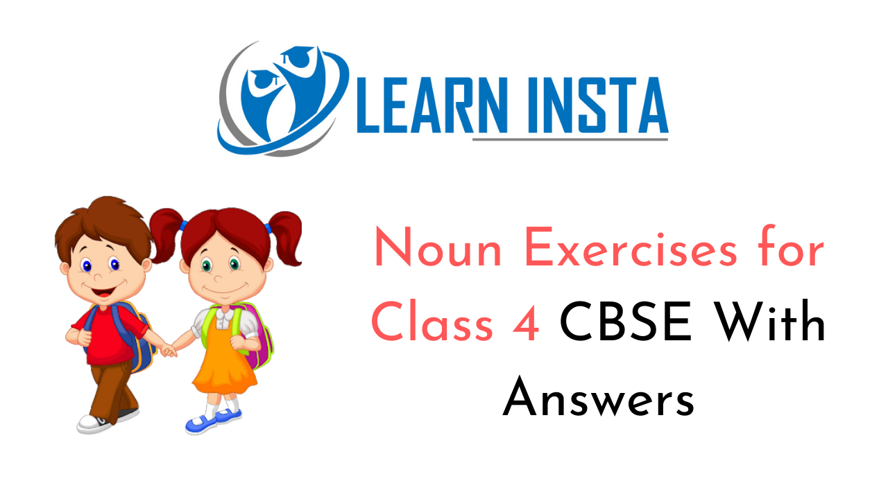 Noun Number Exercise For Class 4