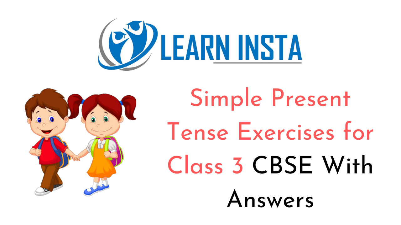Present Tense Worksheet For Class 7