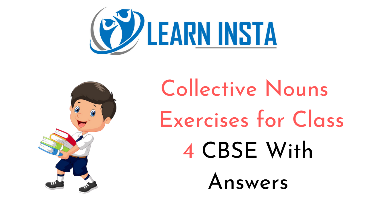 Collective Nouns Exercises For Class 4 CBSE With Answers