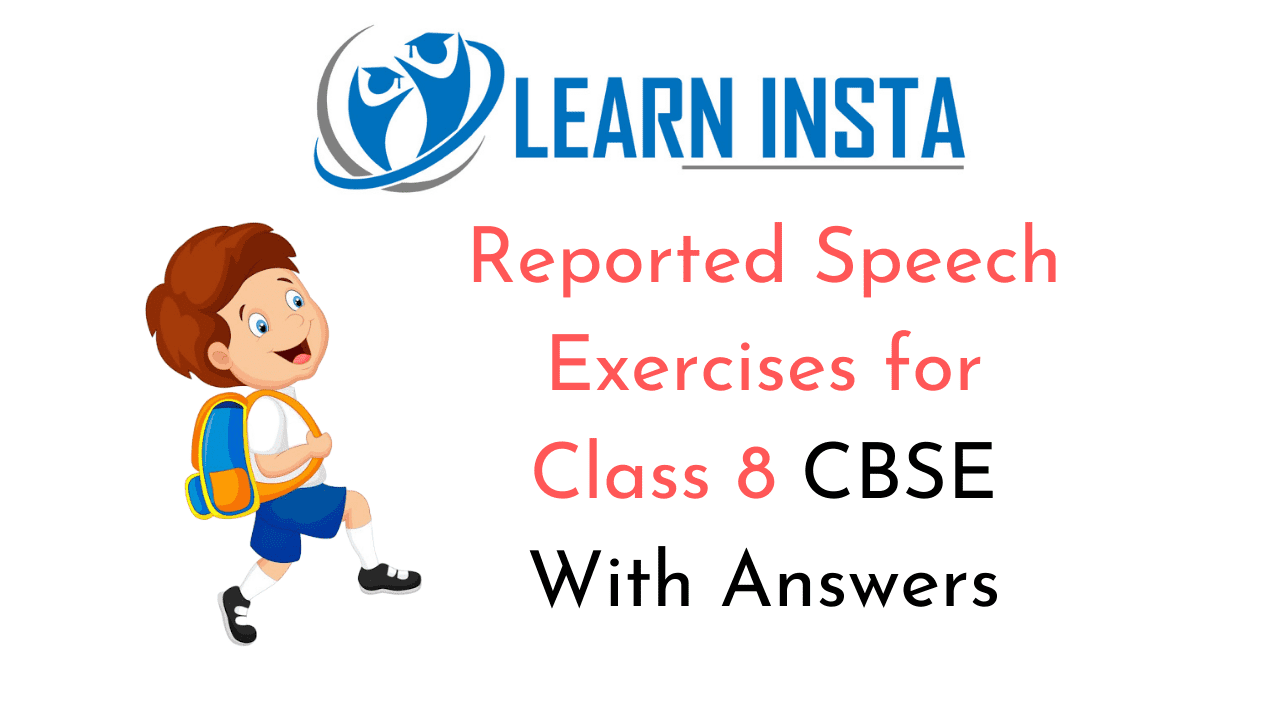 speech exercises for class 8